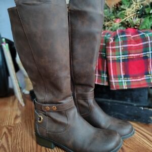Arizona Jean Company Dark Brown Heeled Boots